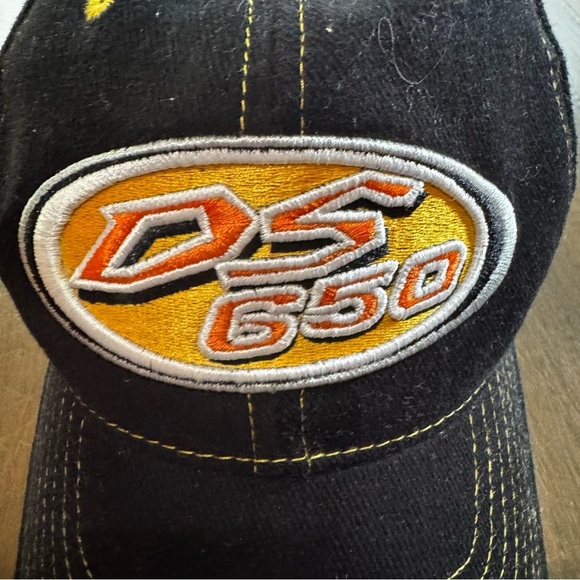 DS 650 Baja Bomb Low Pro Vintage Dad Hat Promo Bombardier Adjustable Patch Rare - Picture 2 of 10